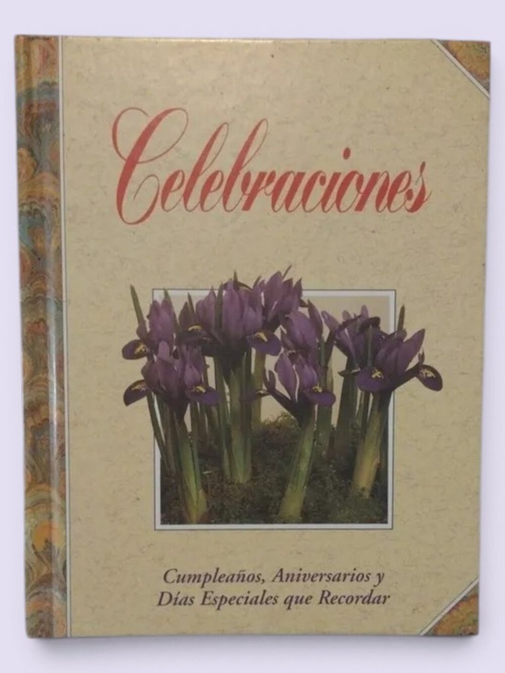 3 For $12! New Unused Celebraciones Floral Hardcover Dates Organizer in Spanish
